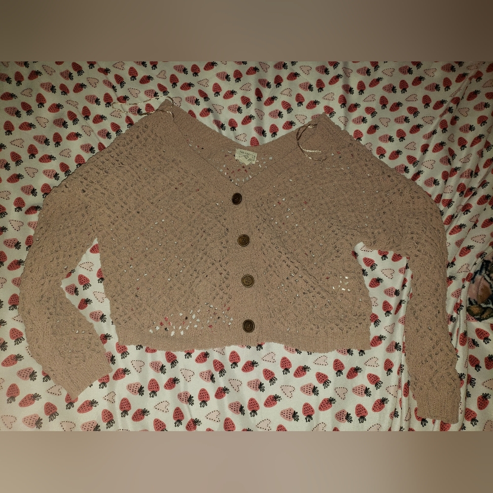 Pastel pink sweater